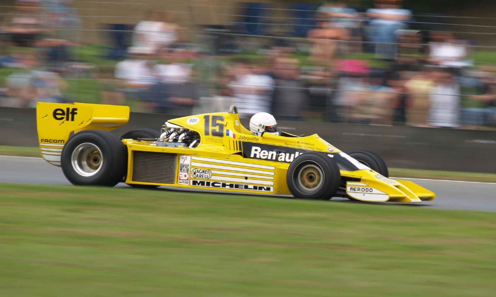 Renault's first F1 entry was in 1977.