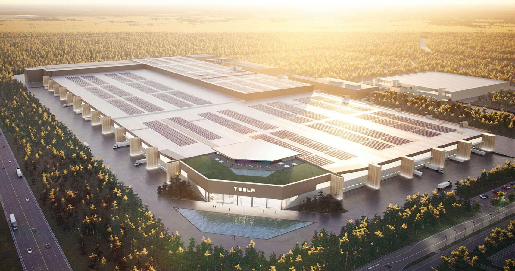 Tesla's Massive New Tesla's Gigafactory Berlin-Brandenburg