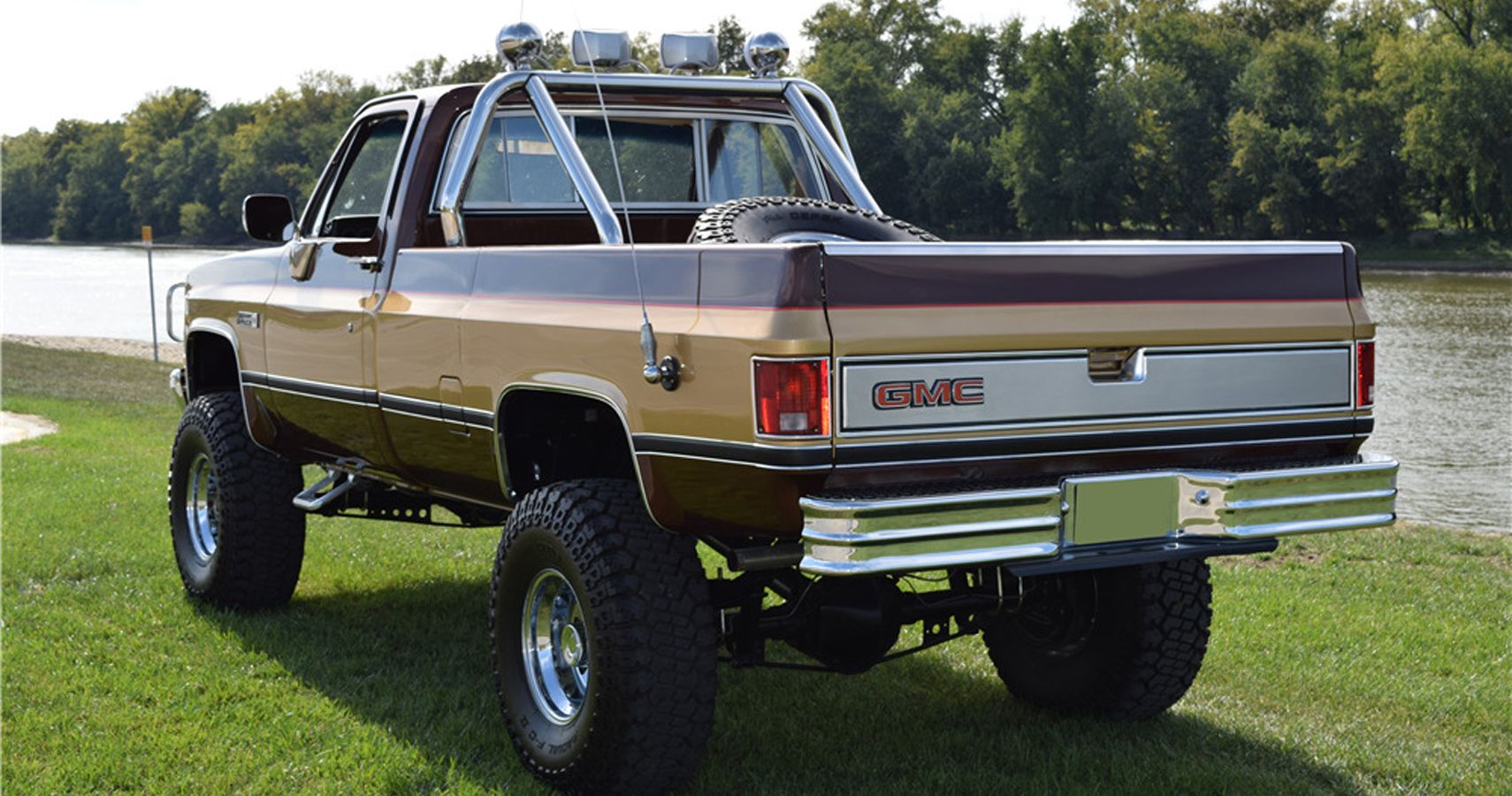 A Recent Replica Of The Fall Guy Truck, Built By Members Of The Vincennes University Auto Club Sold At A Barrett-Jackson Auction For A Cool $50,000