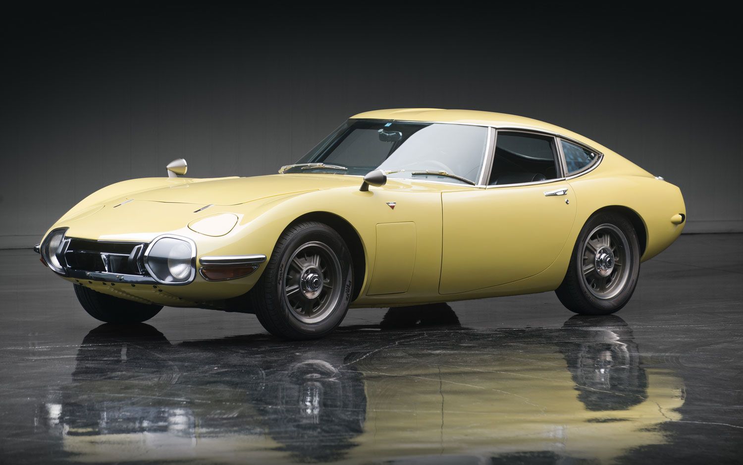 Toyota 2000 GT parked