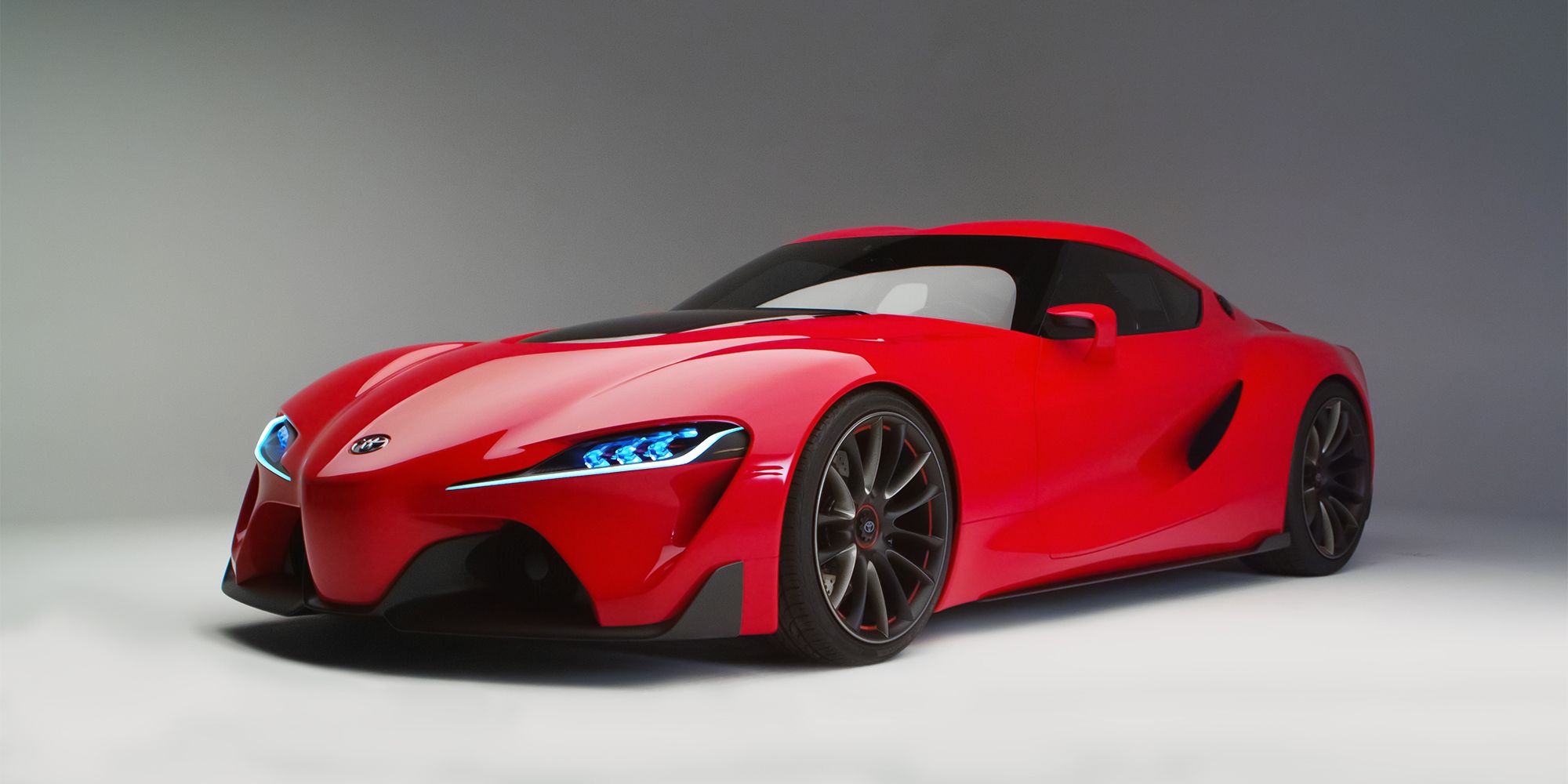 The front of the Toyota FT-1 Concept