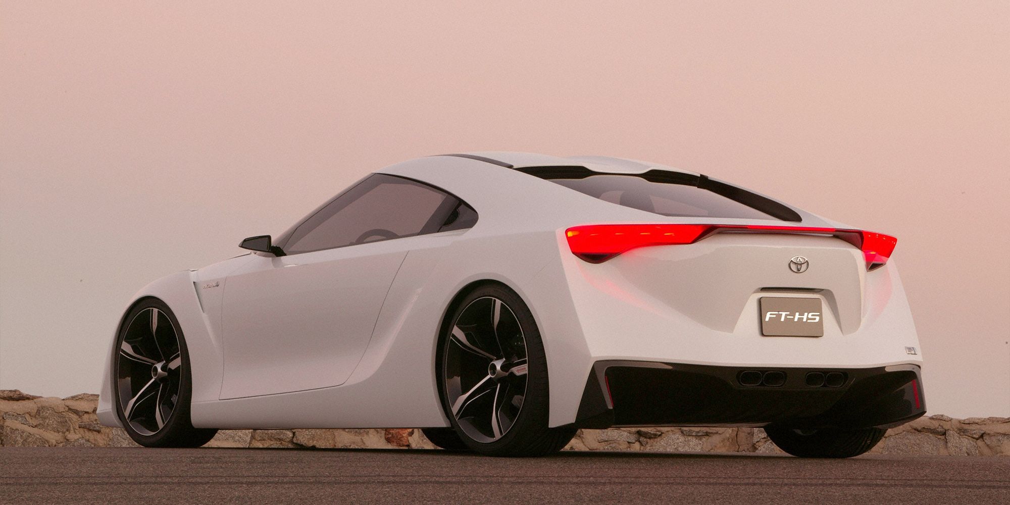 The rear of the FT-HS Concept