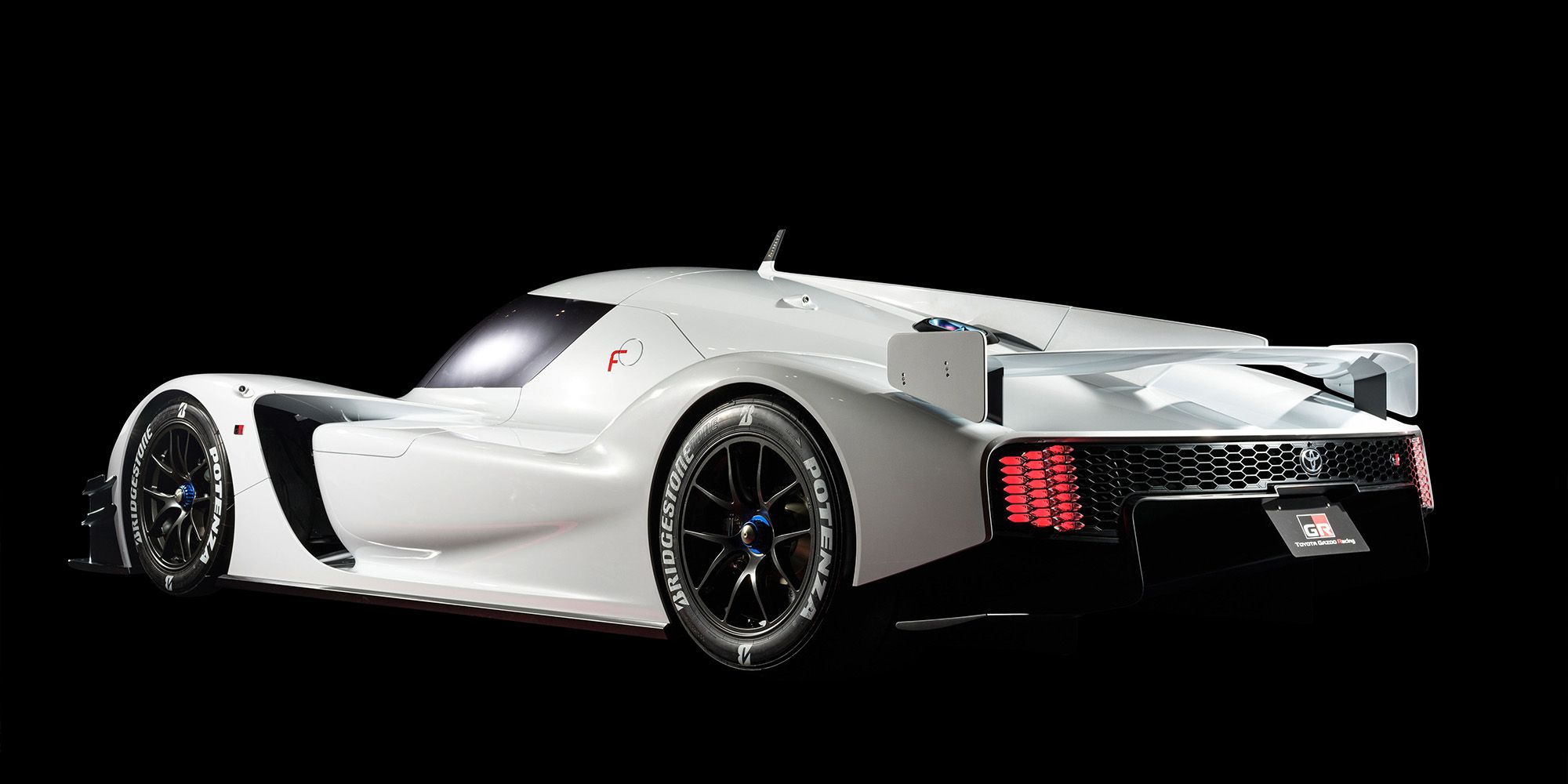 Rear 3/4 view of the GR Super Sport Concept