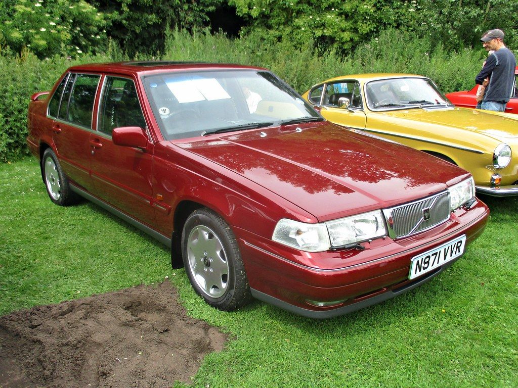 Volvo 900 series parked outside