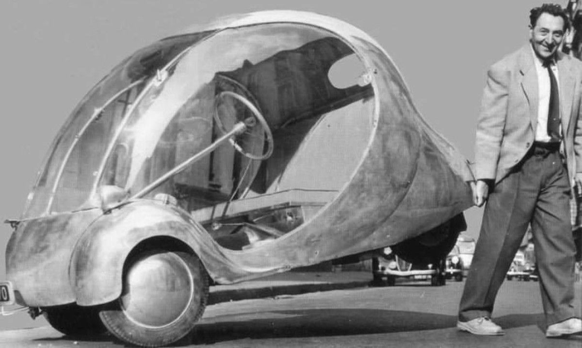 The L'Oeuf Electrique Concept Car was too light for a car