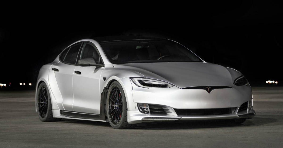 Modified Tesla Model S