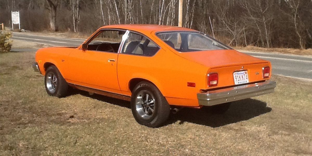 Orange Chevrolet Vega