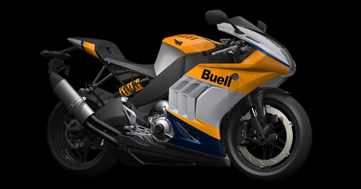 Buell Motorcycles 1190RX side view