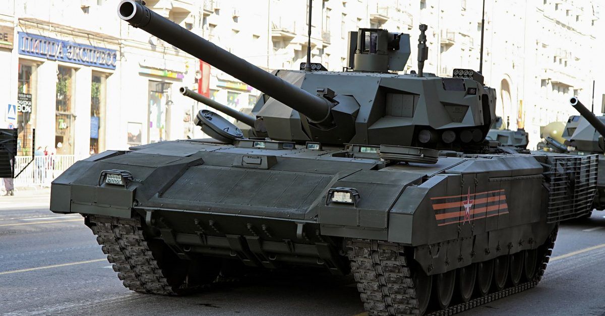 russian t14 main battle tank