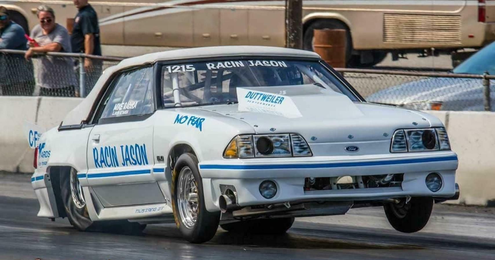 Legendary Racin Jasons 1987 Ford Mustang Gt Drag Car For Sale 9157