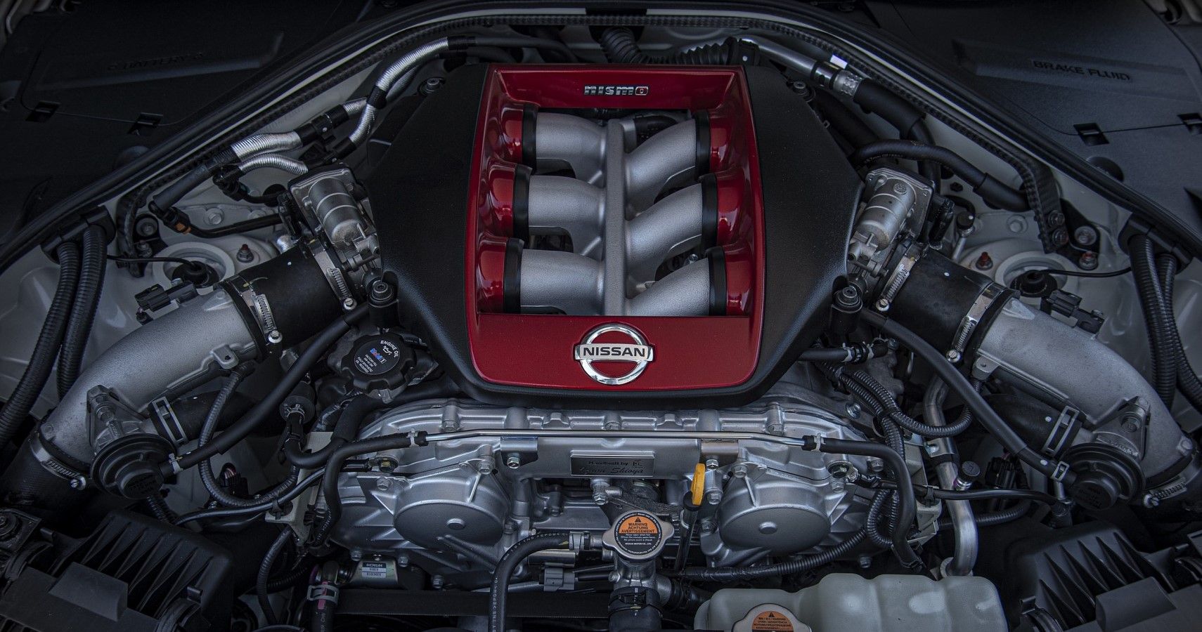 2021 Nissan GT-R50 Italdesign engine bay view