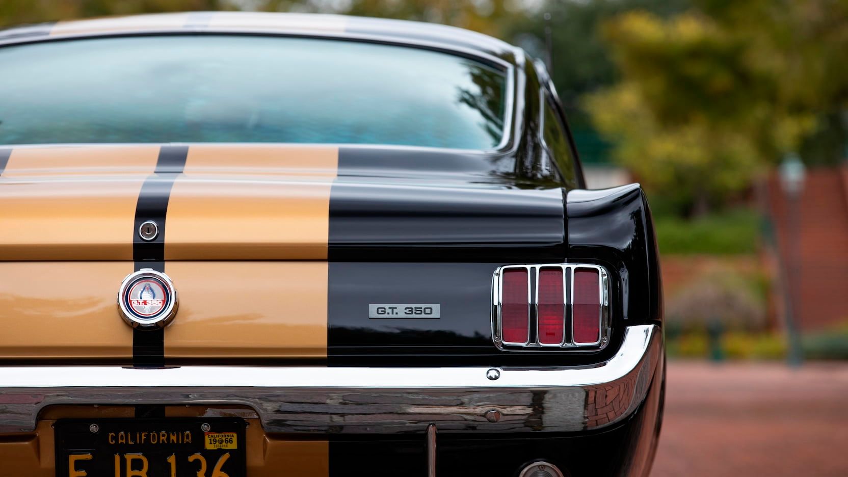 GT350H Rear lights and plaque