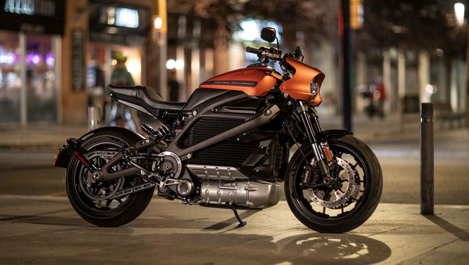 An Image Of The Harley-Davidson Livewire
