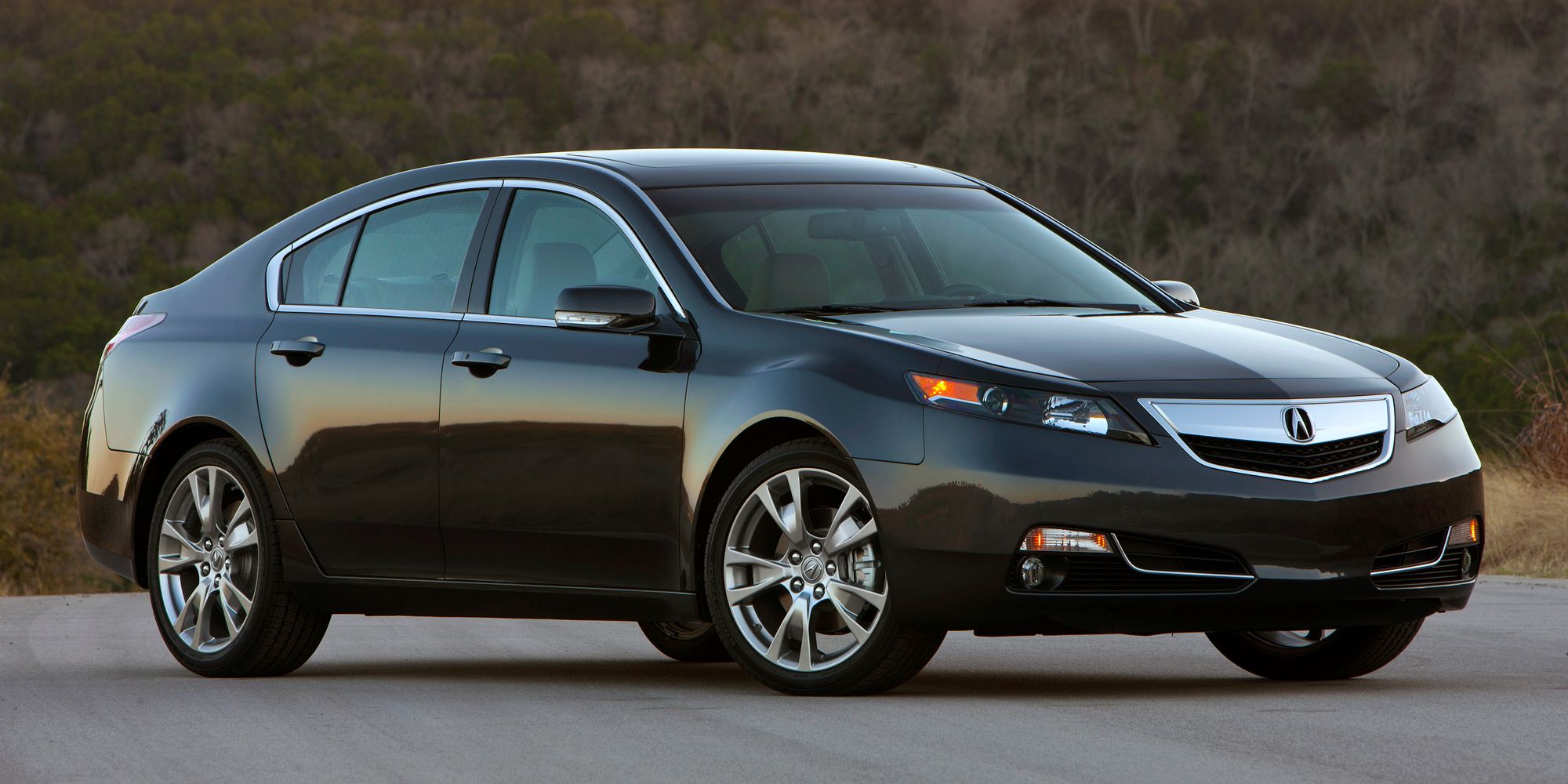 The front of the fourth generation Acura TL