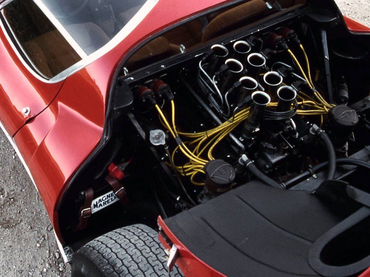 The Black Engine Of The 33 Stradale