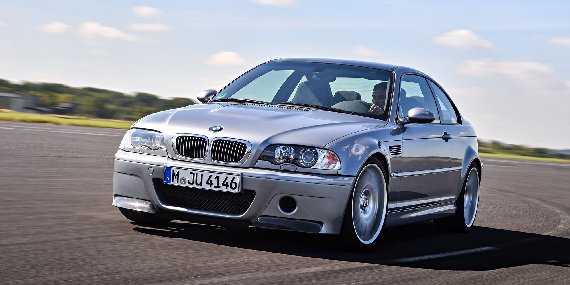 The front of the M3 CSL