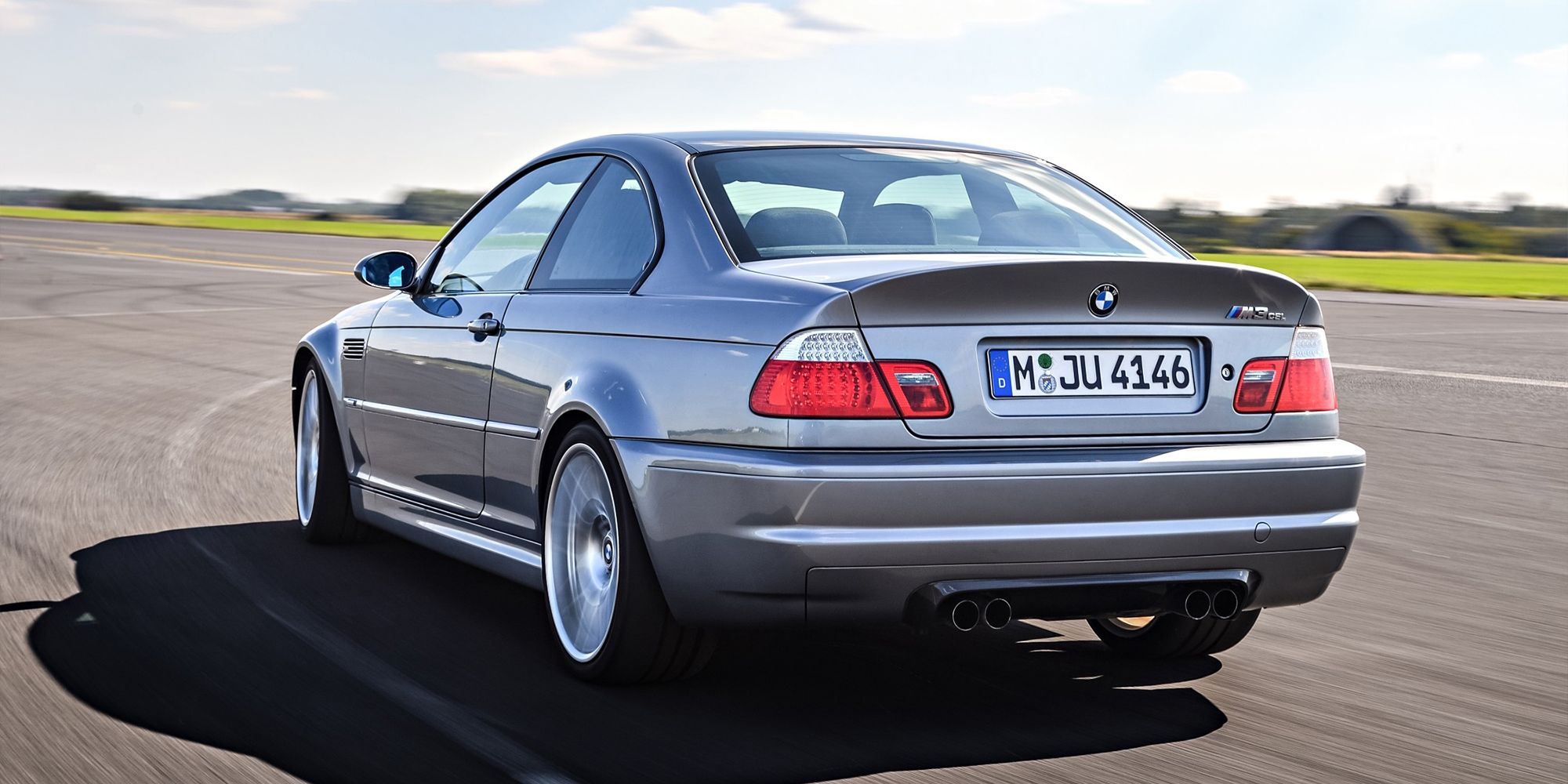 The rear of the M3 CSL