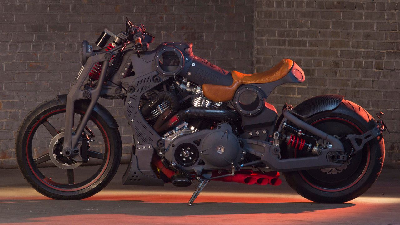 The Limited edition FA-13 Combat Bomber by Confederate Motorcycles