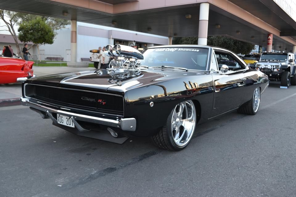 Dodge Charger R/T with a blower