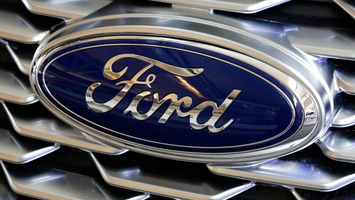 Closeup Ford Logo