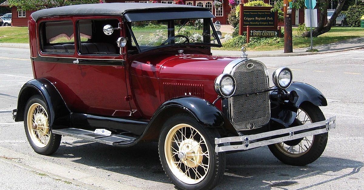 Red Ford Model A