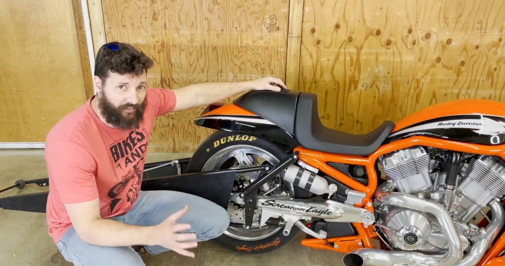 This Powerful HarleyDavidson VRod Destroyer’s Future Looks Dim