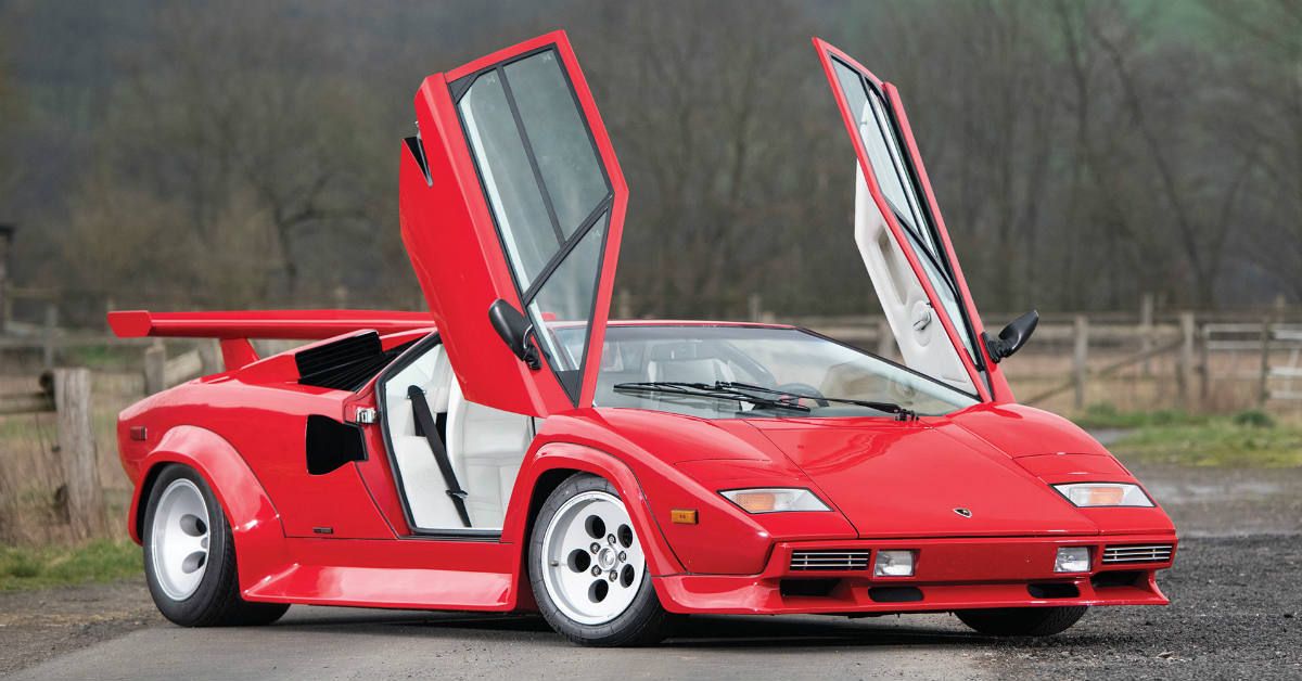 These Are The Most Legendary Supercars From The 1980s