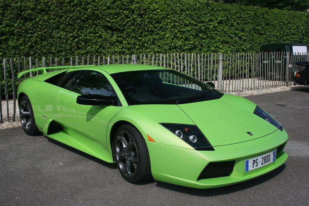 Lamborghini Murcielago Parked