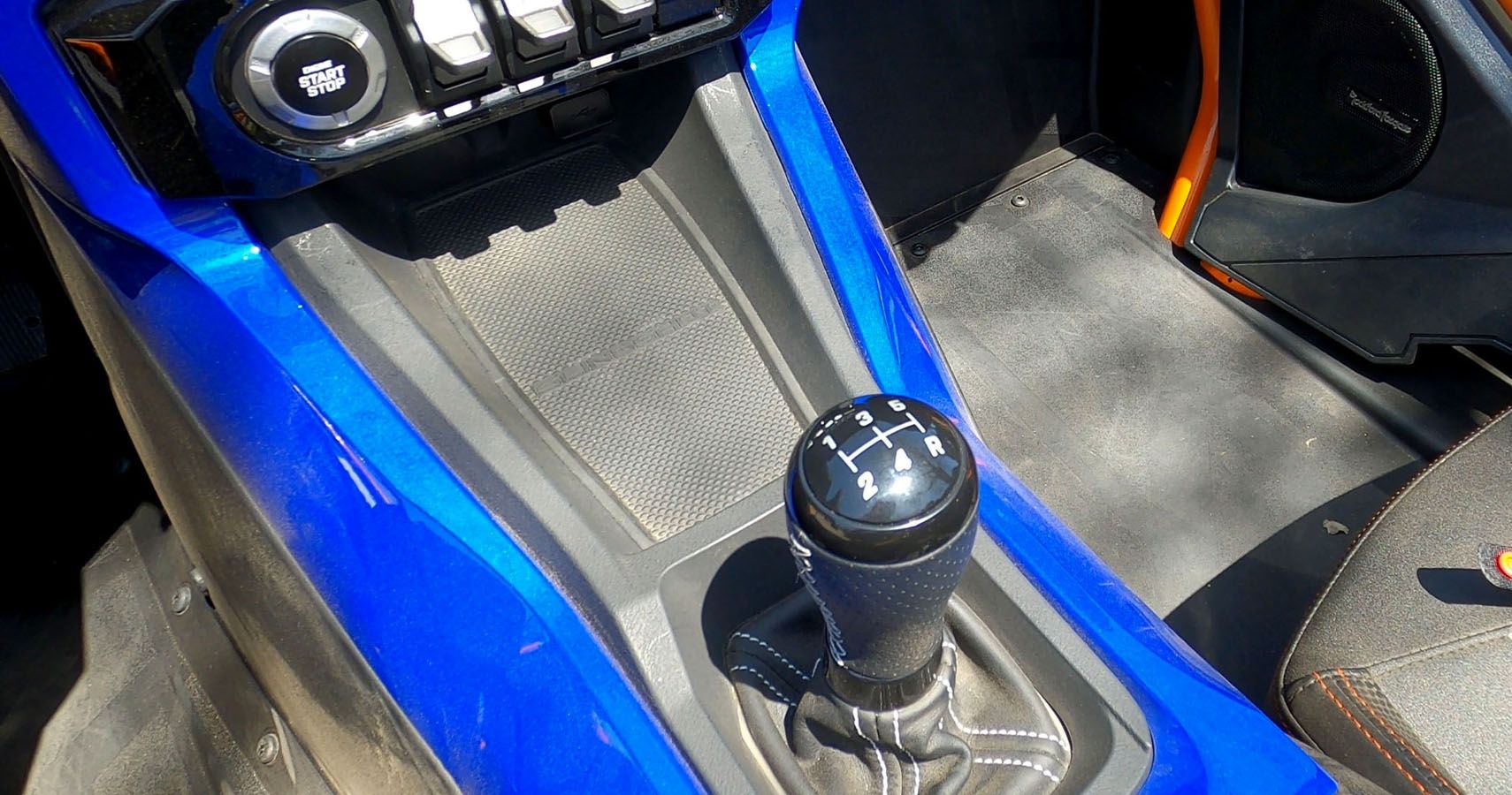 Review Honing HeelToe Skills In A StickShift Polaris Slingshot