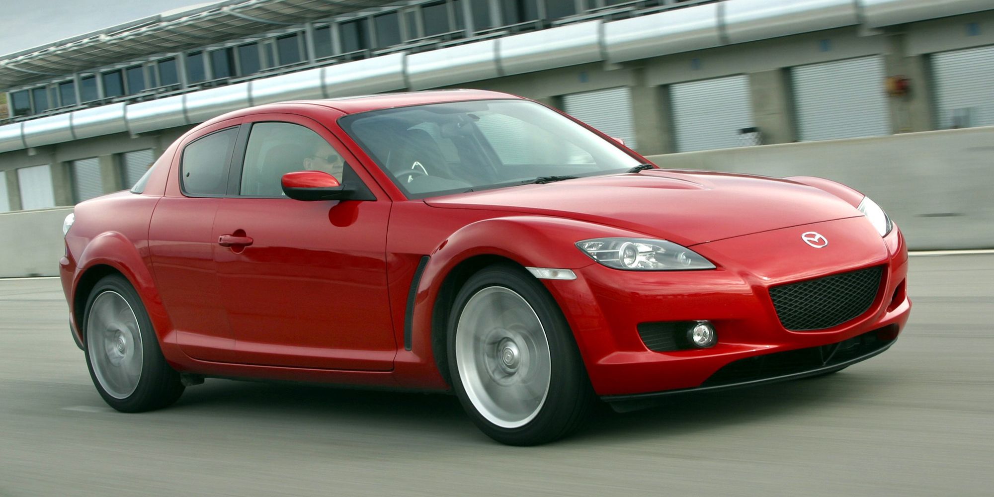 The original Mazda RX-8 in red