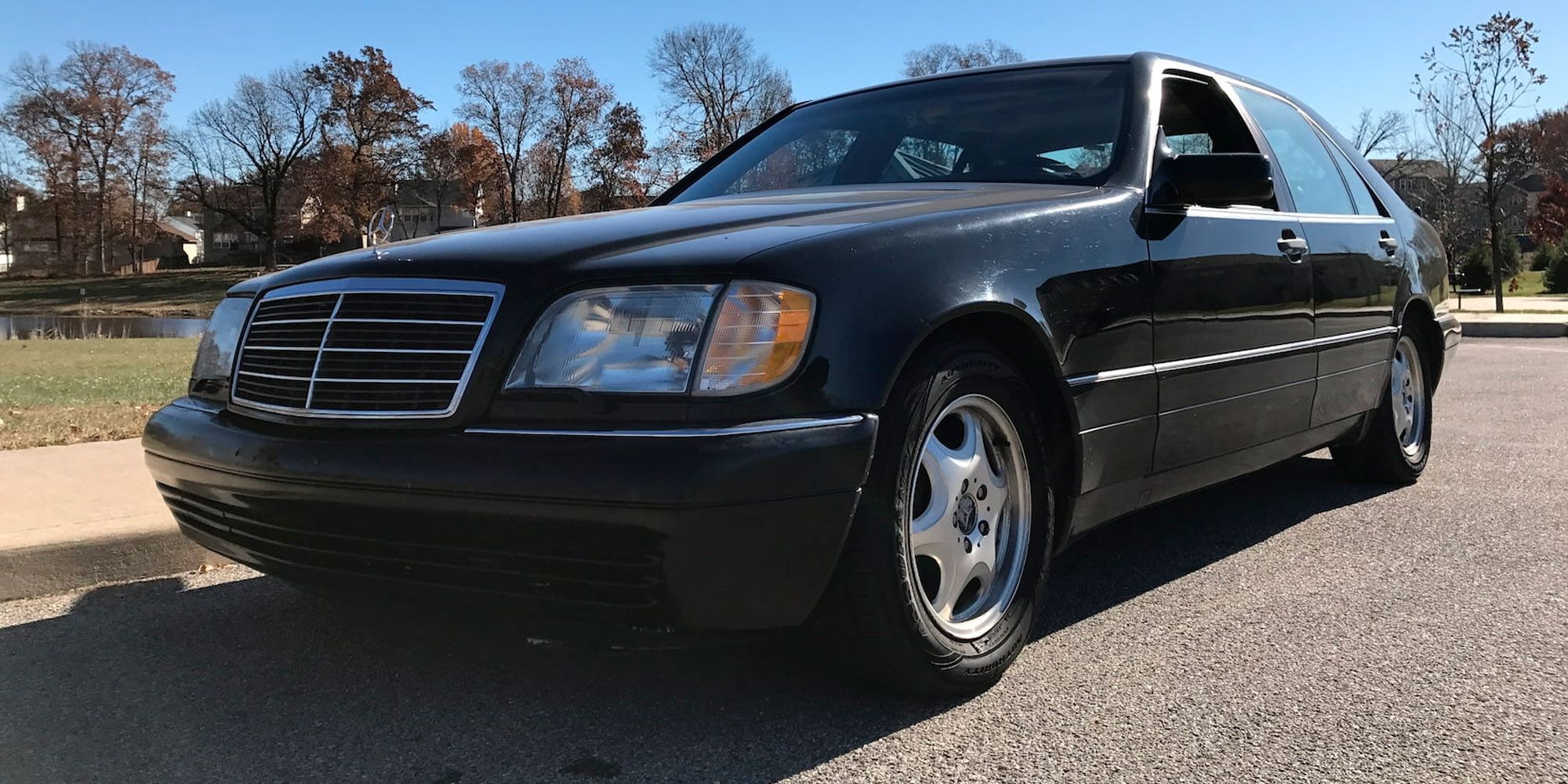 The front of the W140 S500