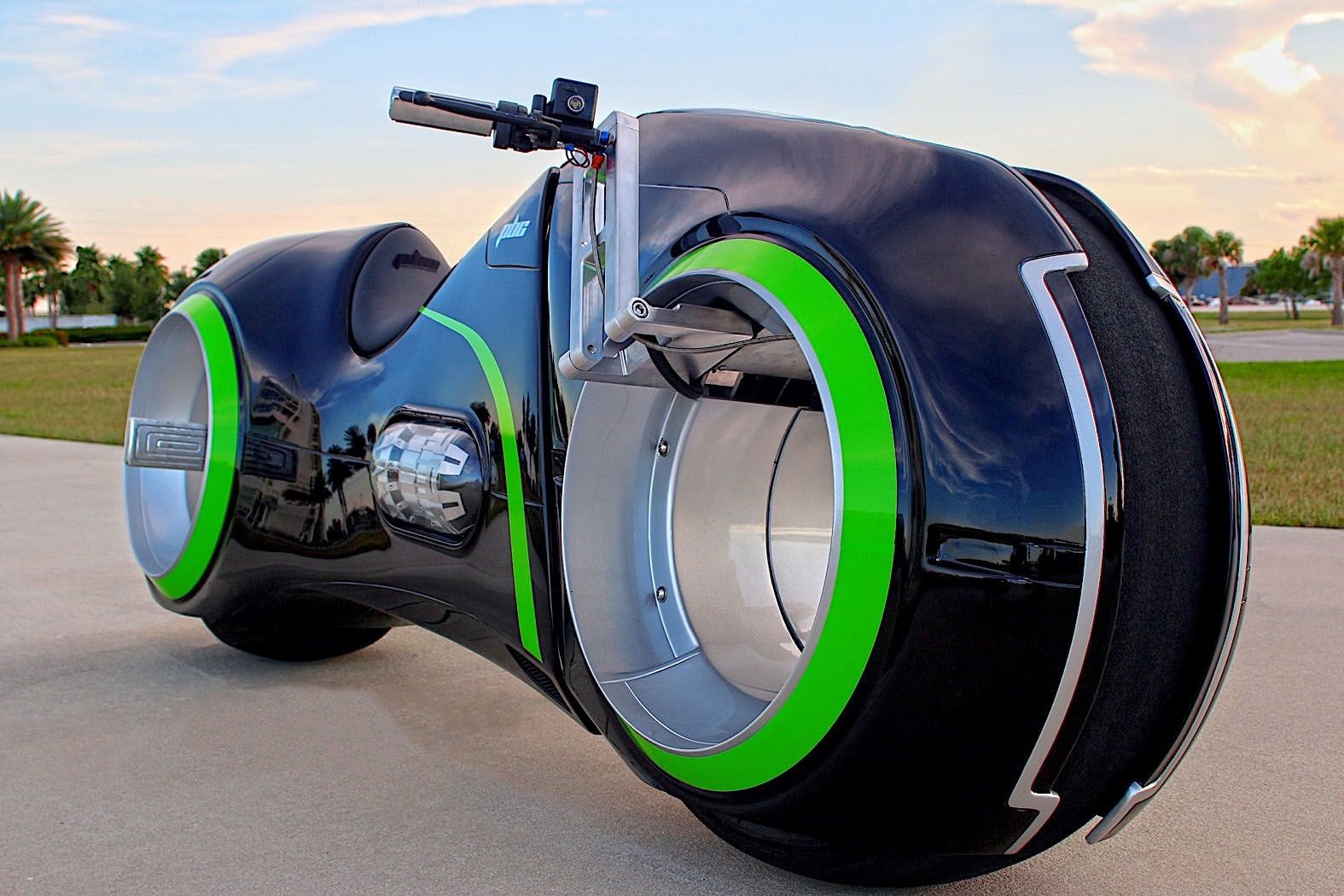 Neutron bike made by Parker Brothers Concepts