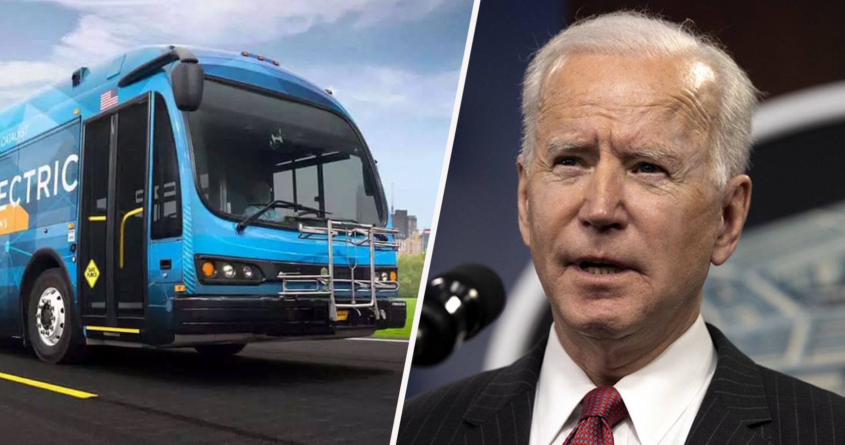 President Biden EV Bus Plant