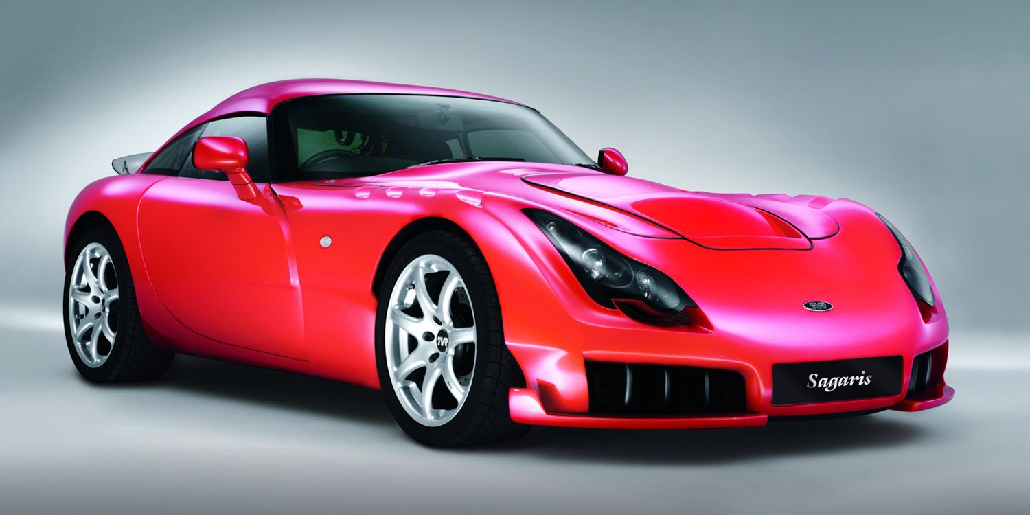 The front of the TVR Sagaris