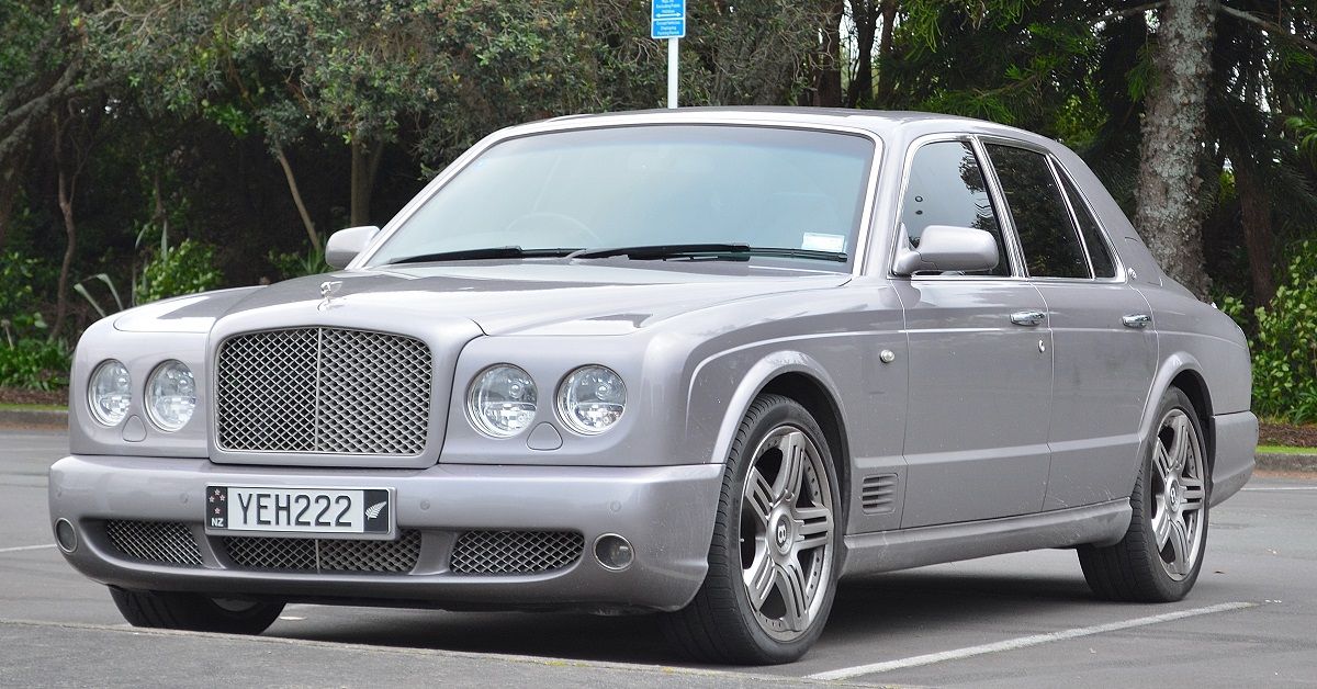 The Bentley Arnage Parked