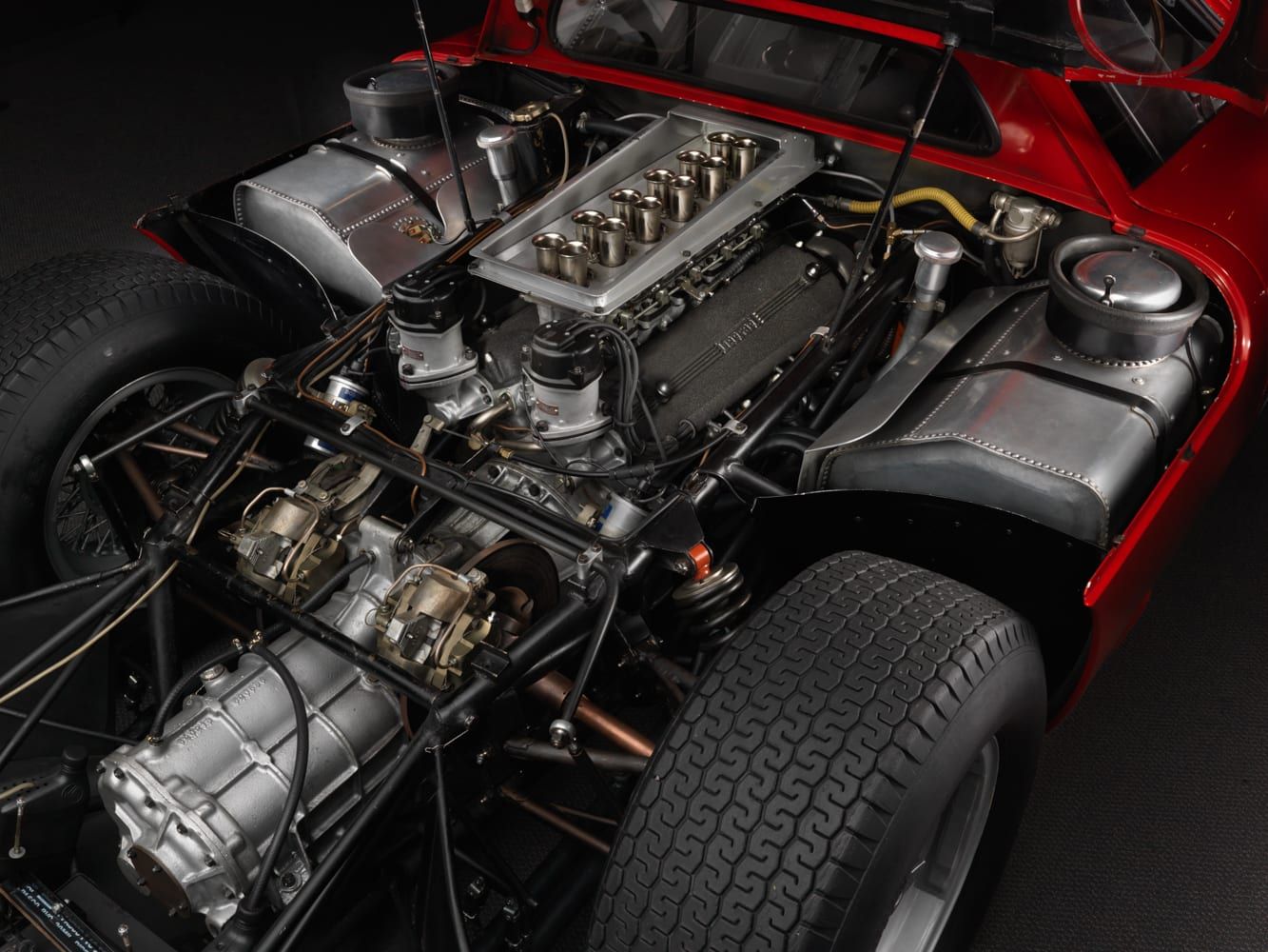 An Image Of Ferrari 250 GTO's Inside