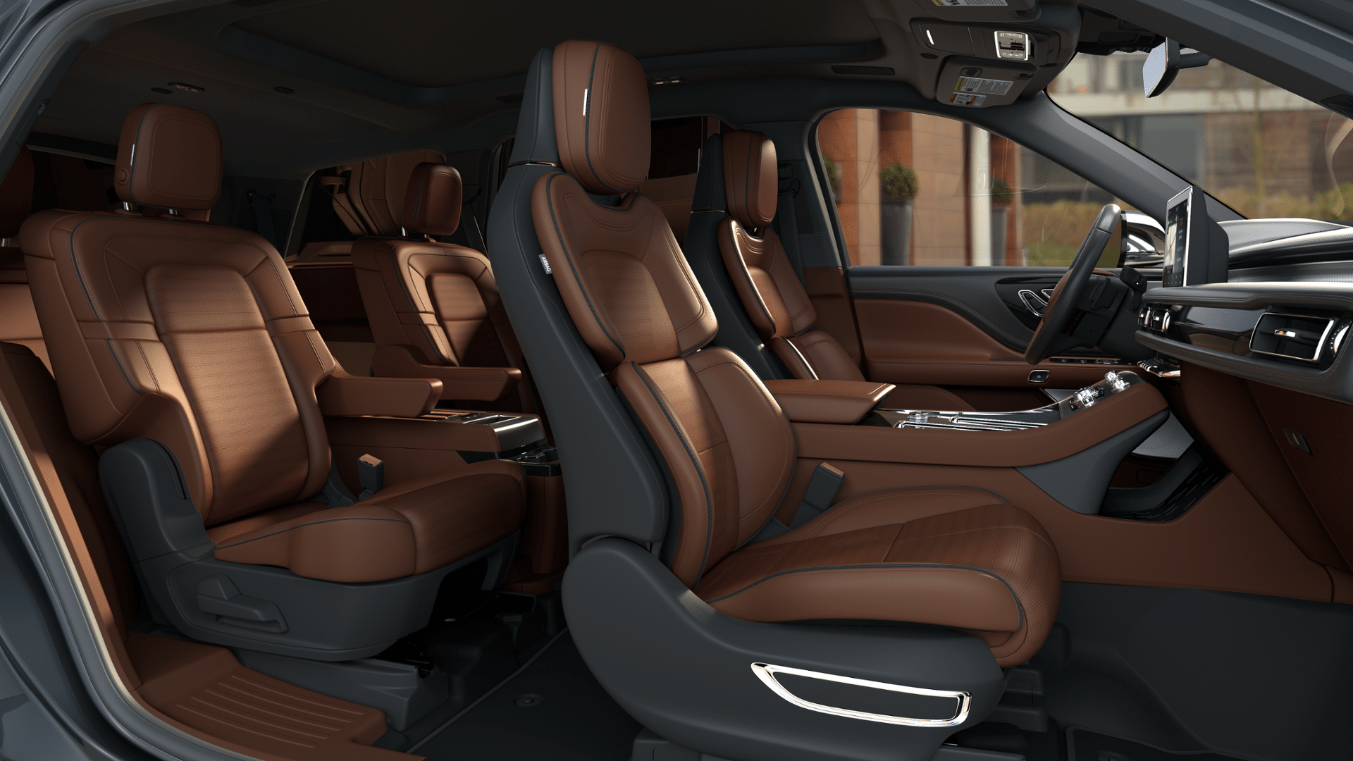 The Interiors Of The Lincoln Aviator