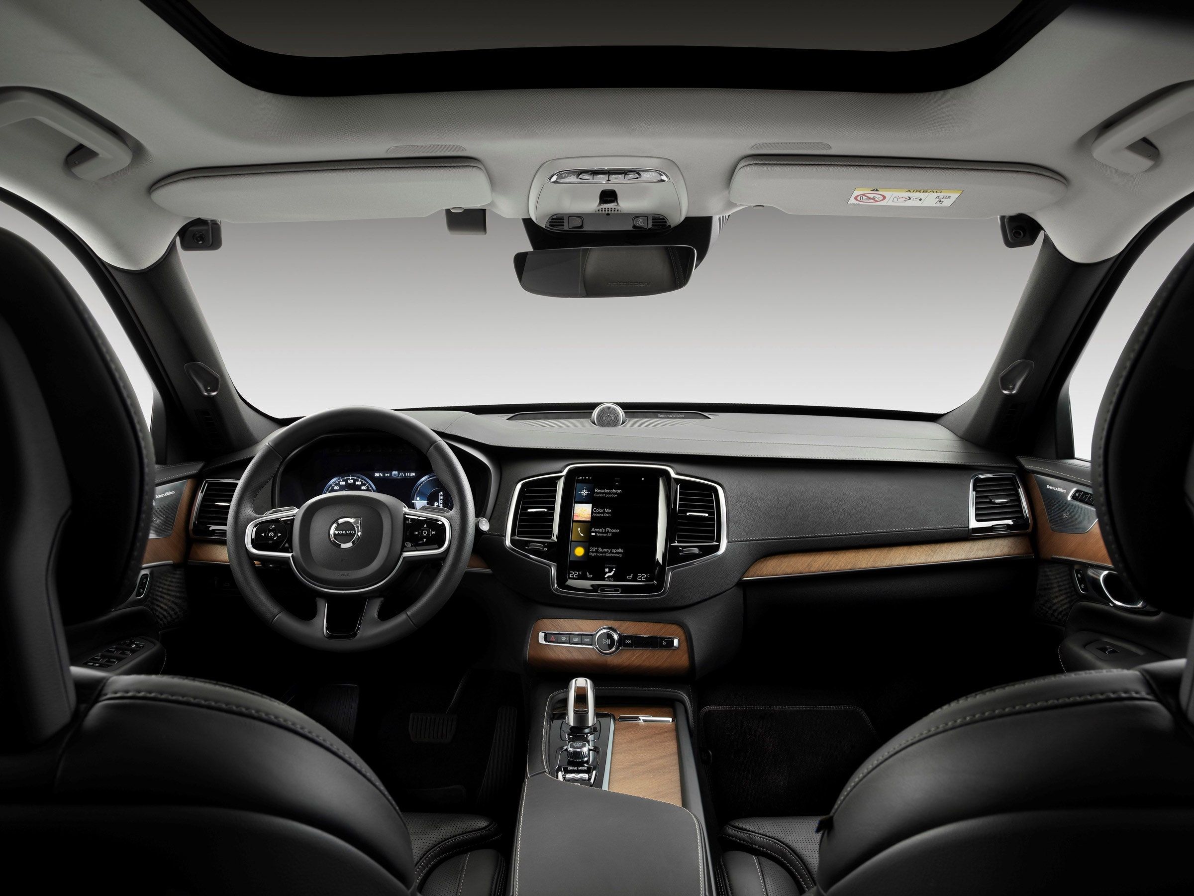 A Volvo Car's Interior