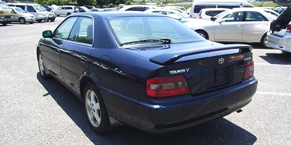 Blue 1996 Toyota Chaser Tourer V