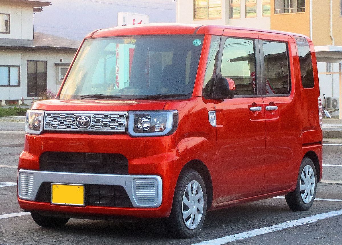 Toyota Kei Car Parked