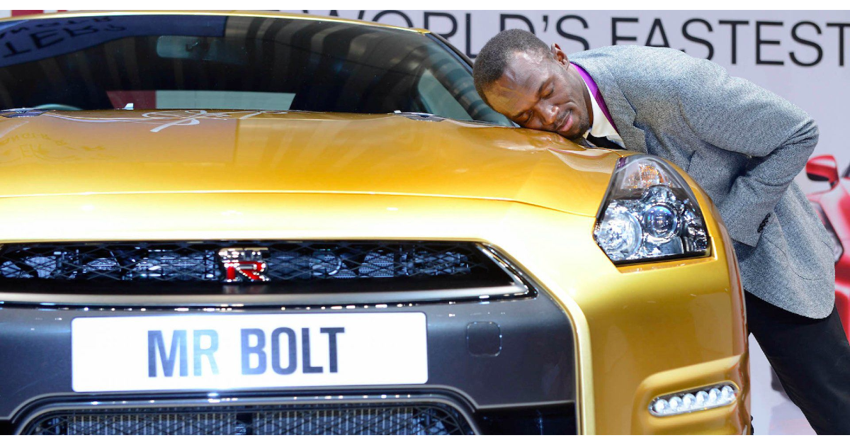 An Image Of Usain Bolt's Car