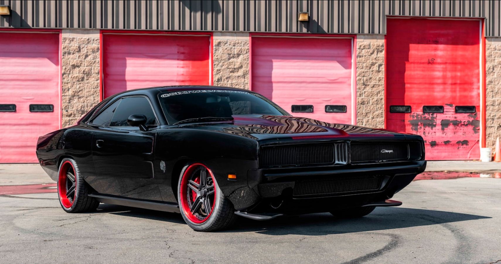 Deception Dodge Charger Hellcat Fuses Modern Muscle With The Dark