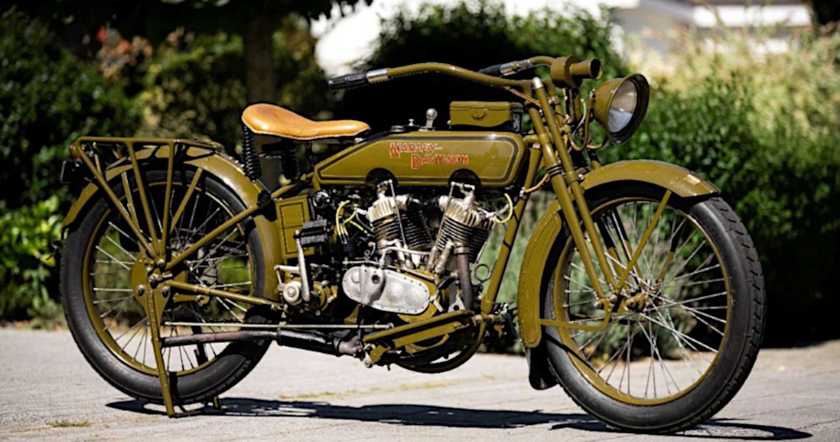 100 years old harley davidson was restored with 3d printer
