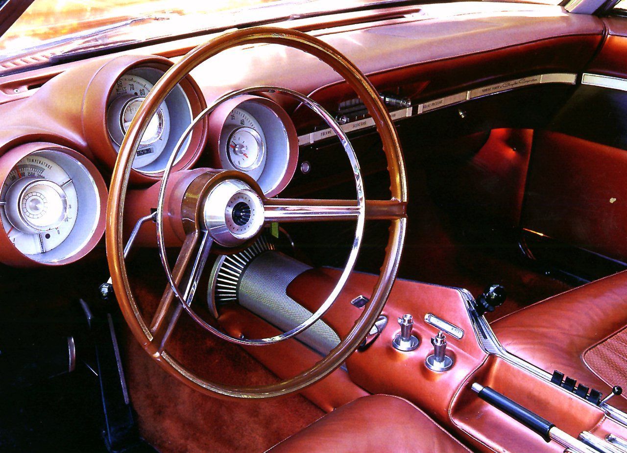  1963 Chrysler Turbine interior 