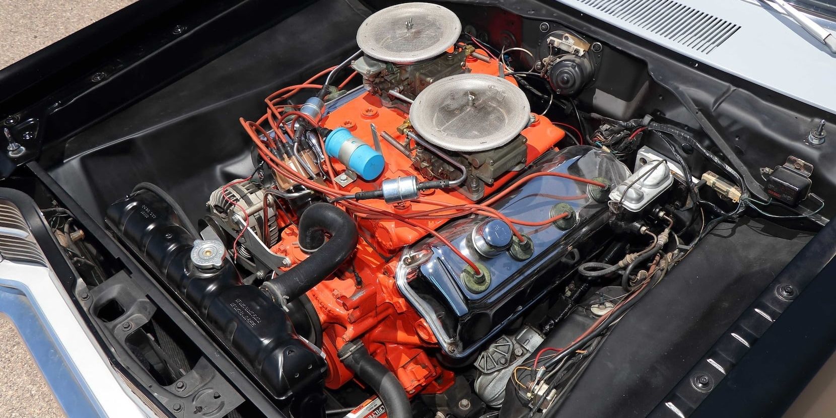 1968 Dodge Hemi Dart LO23 Super Stock Engine view