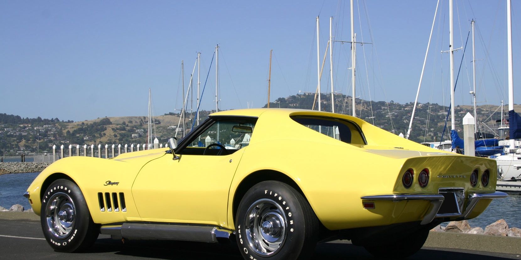 1969 Chevrolet Corvette ZL1 (Yellow) - Rear