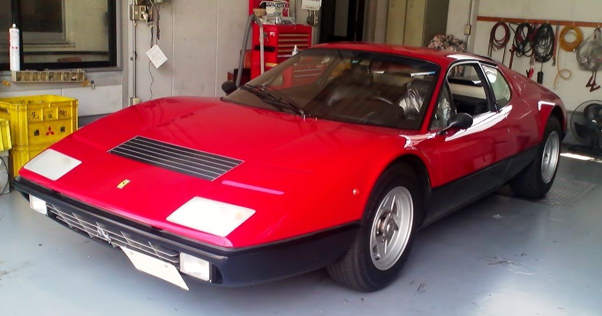 1973 Ferrari GT4 BB Parked