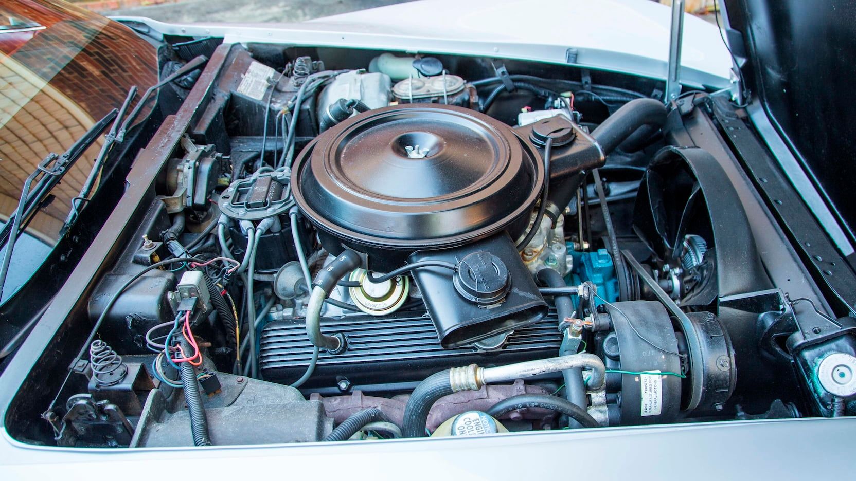 1978 Chevrolet Corvette Engine Silver Anniversary