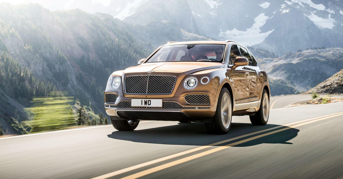 A Thing Of Beauty, And One Of Great Expense, The 2015 Bentley Bentayga Came With An Optional W12 Engine At Launch