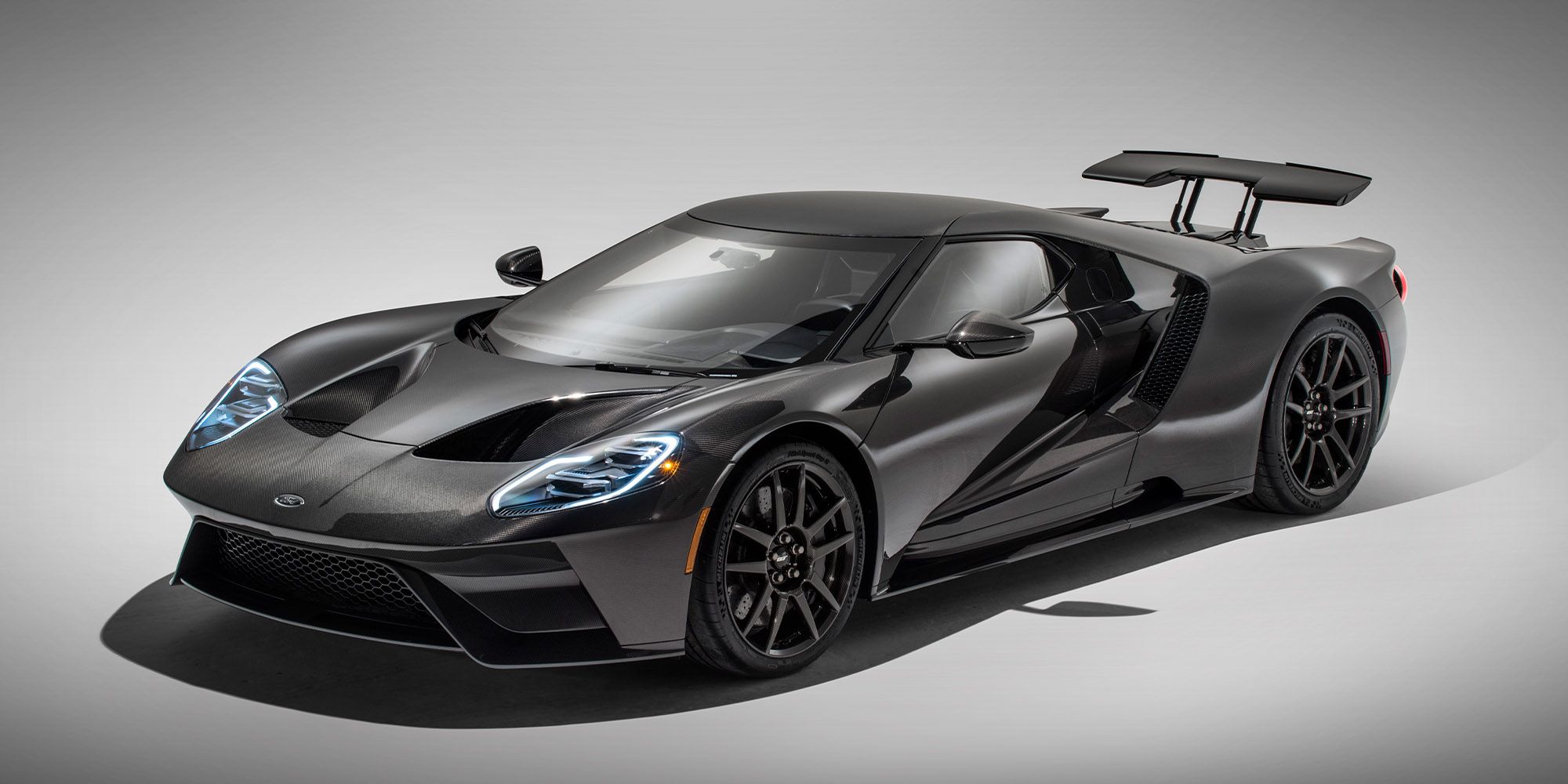 The 2021 Ford GT in Liquid Carbon